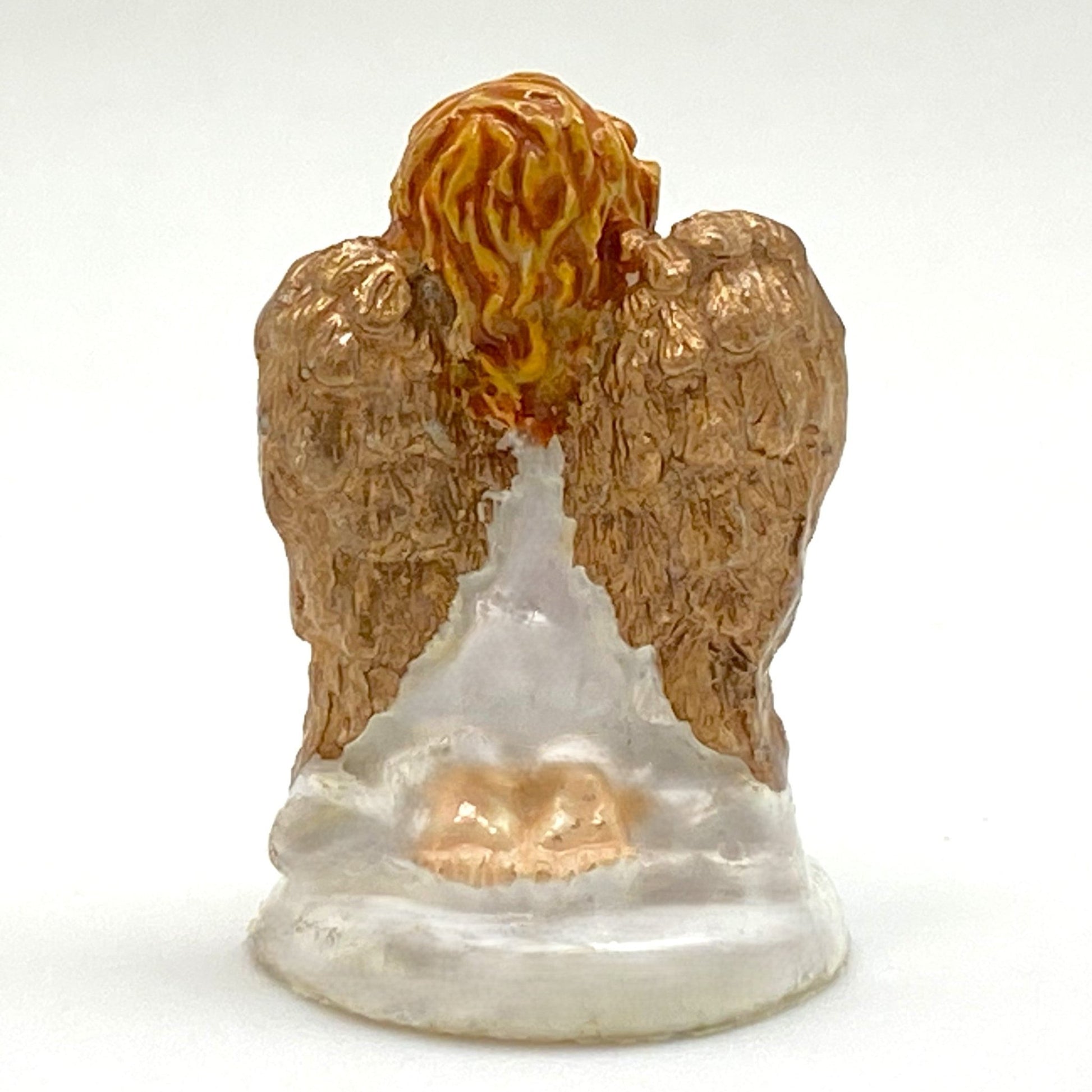 Innenmodell "kleiner Engel mit Tröte" - 33 x 23 mm - Schneekugelhaus
