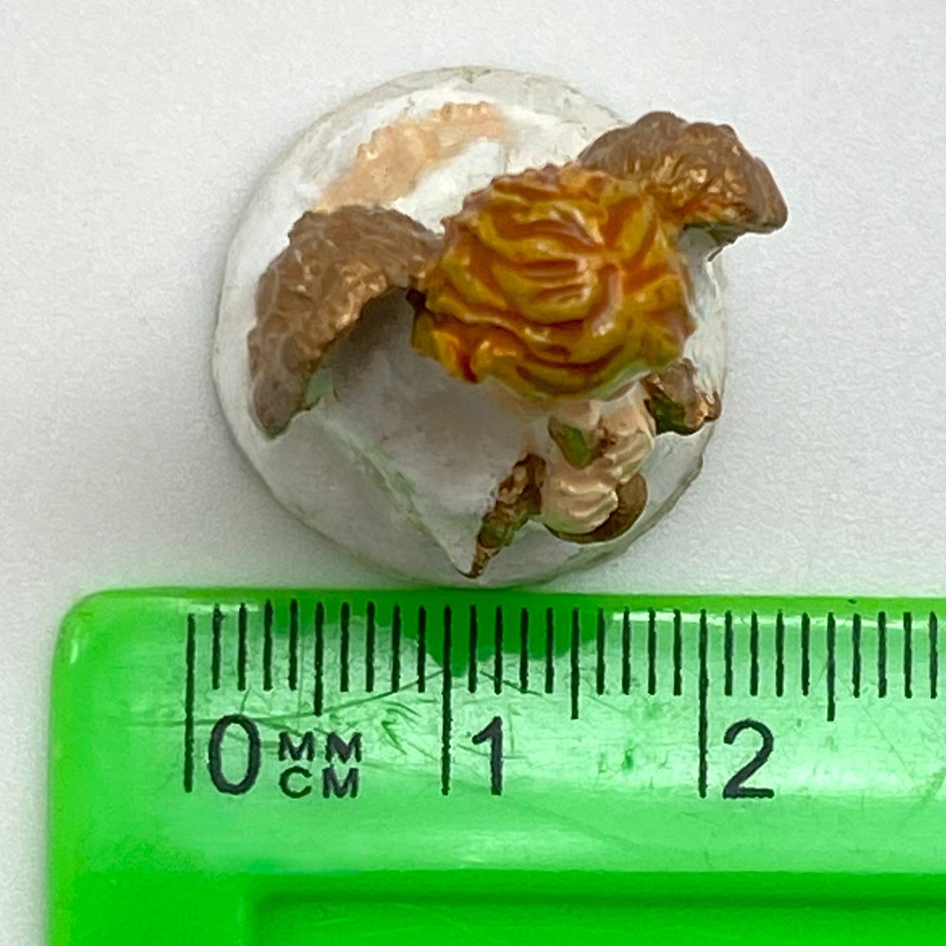 Innenmodell "kleiner Engel mit Tröte" - 33 x 23 mm - Schneekugelhaus