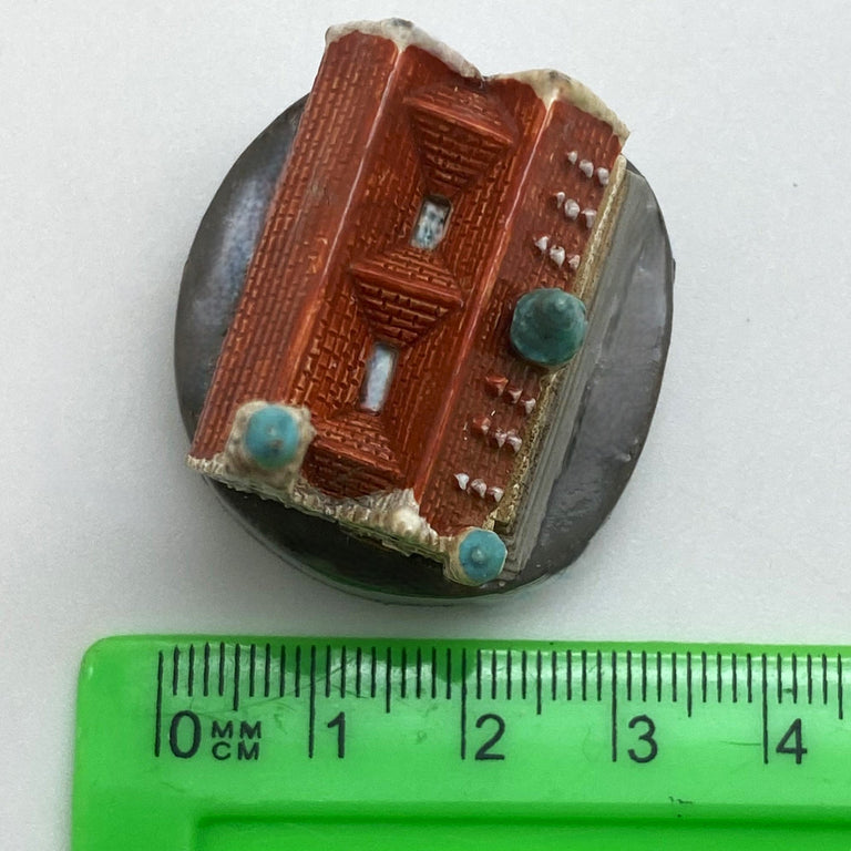 Innenmodell „Rathaus in Rothenburg“ - 38 x 43 mm - Schneekugelhaus