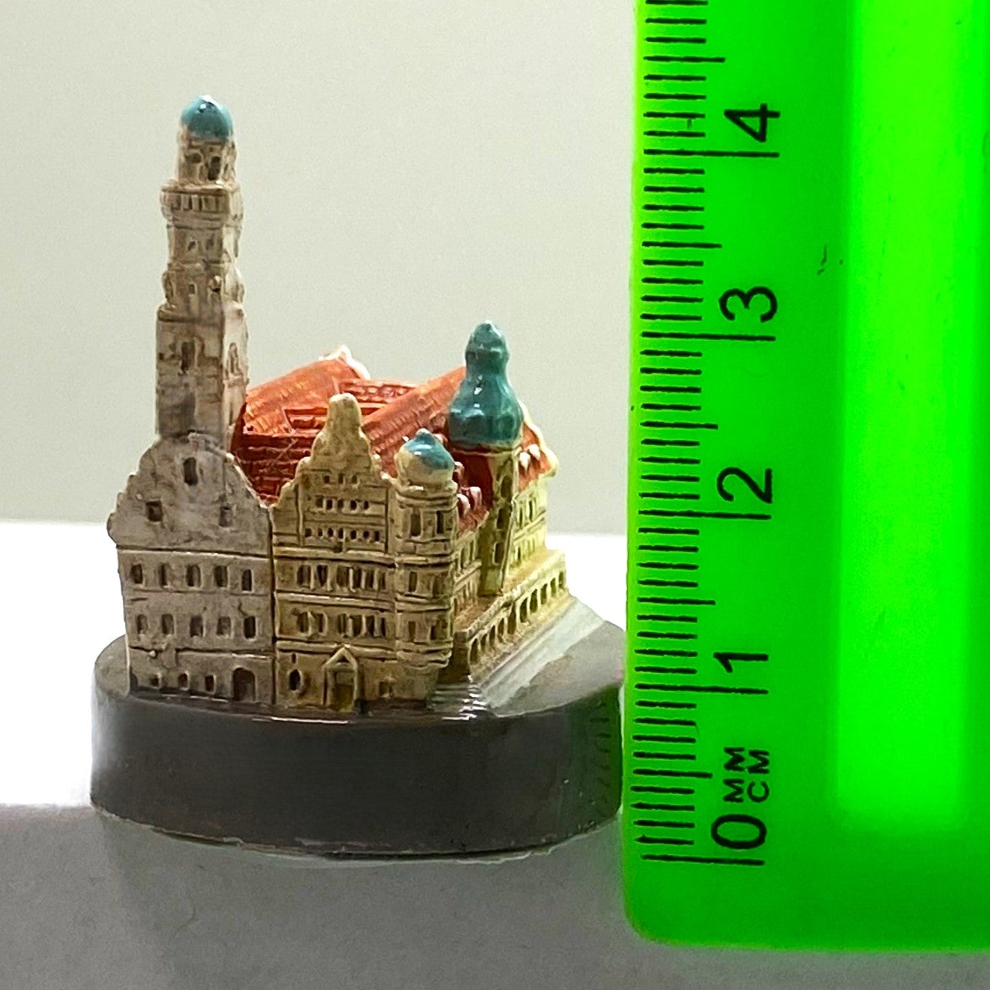 Innenmodell „Rathaus in Rothenburg“ - 38 x 43 mm - Schneekugelhaus
