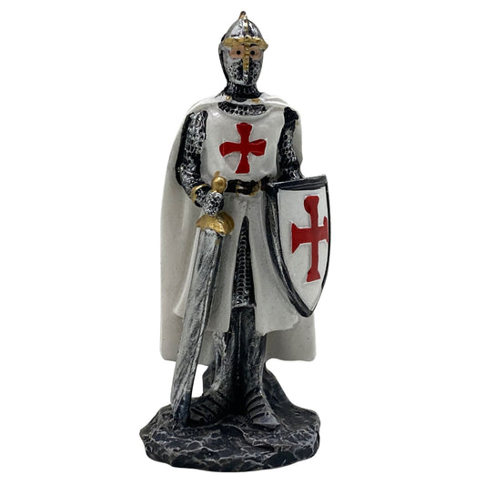 Innenmodell "Ritter mit Gold Akzent" - 32 x 77 mm - Schneekugelhaus