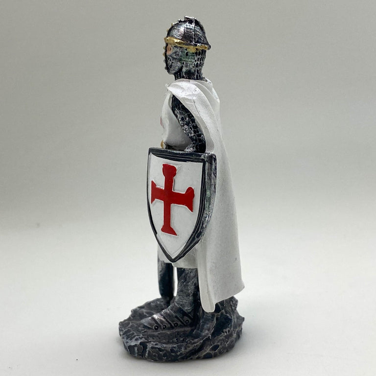 Innenmodell "Ritter mit Gold Akzent" - 32 x 77 mm - Schneekugelhaus