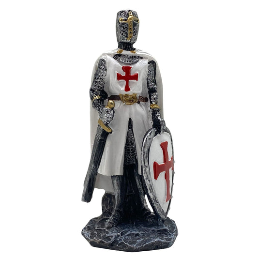 Innenmodell "Ritter Silber mit Schwert & Schild" - 32 x 77 mm - Schneekugelhaus