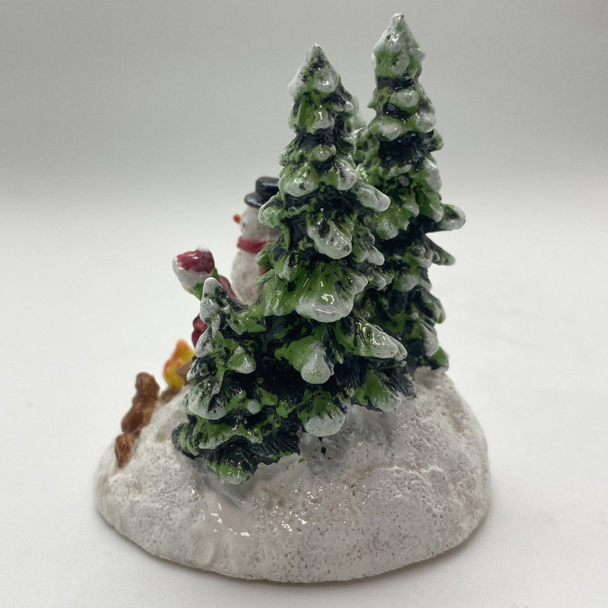 Innenmodell "Schneemann Lagerfeuer" - 55 x 65 mm - Schneekugelhaus