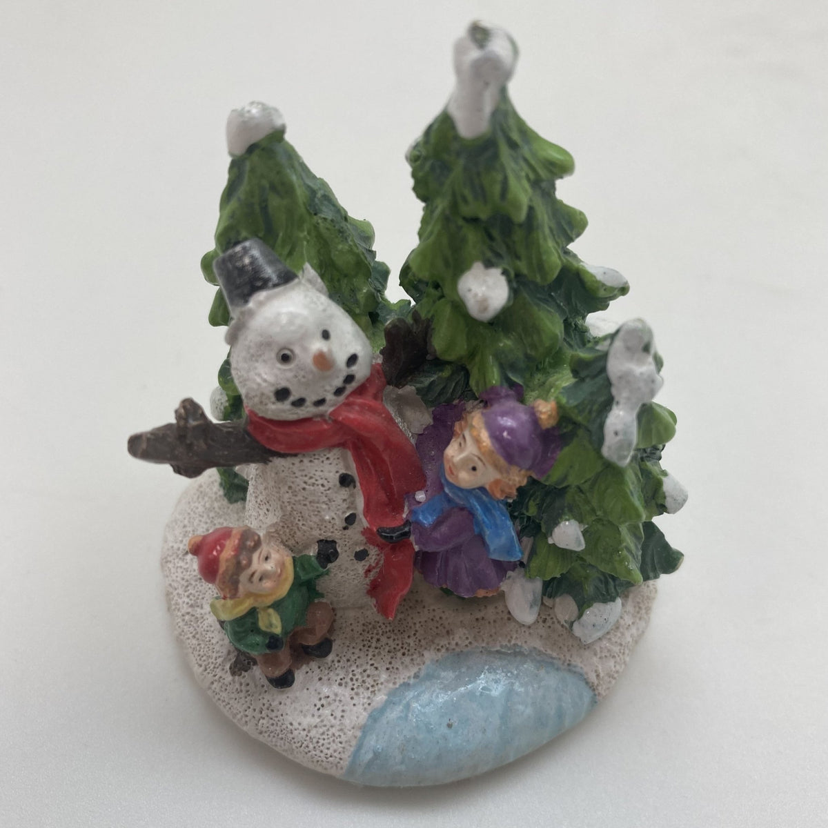Innenmodell "Schneemann mit Kindern 2" - 60 x 65 mm - Schneekugelhaus