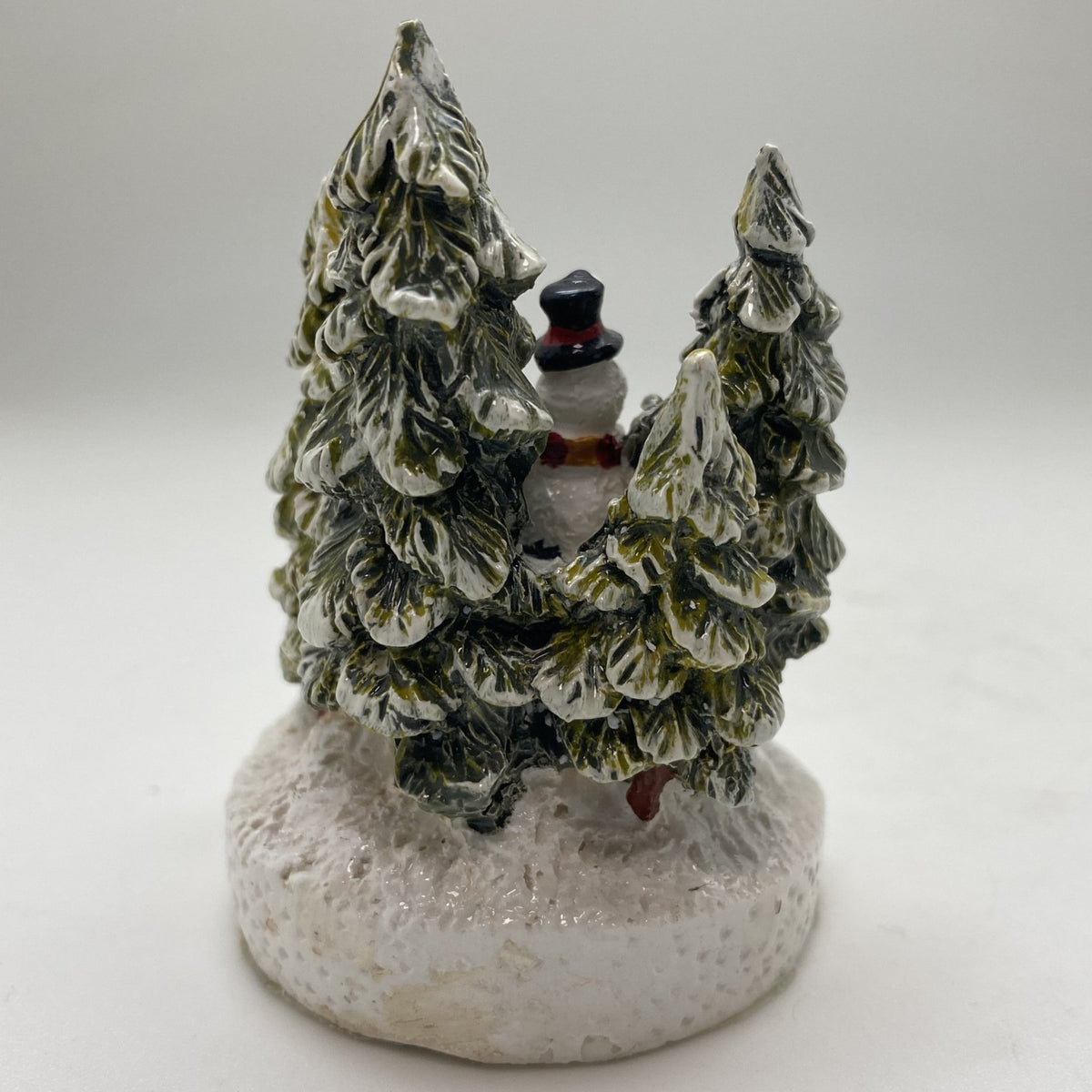 Innenmodell "Schneemann mit Kindern und Tieren" - 55 x 75 mm - Schneekugelhaus