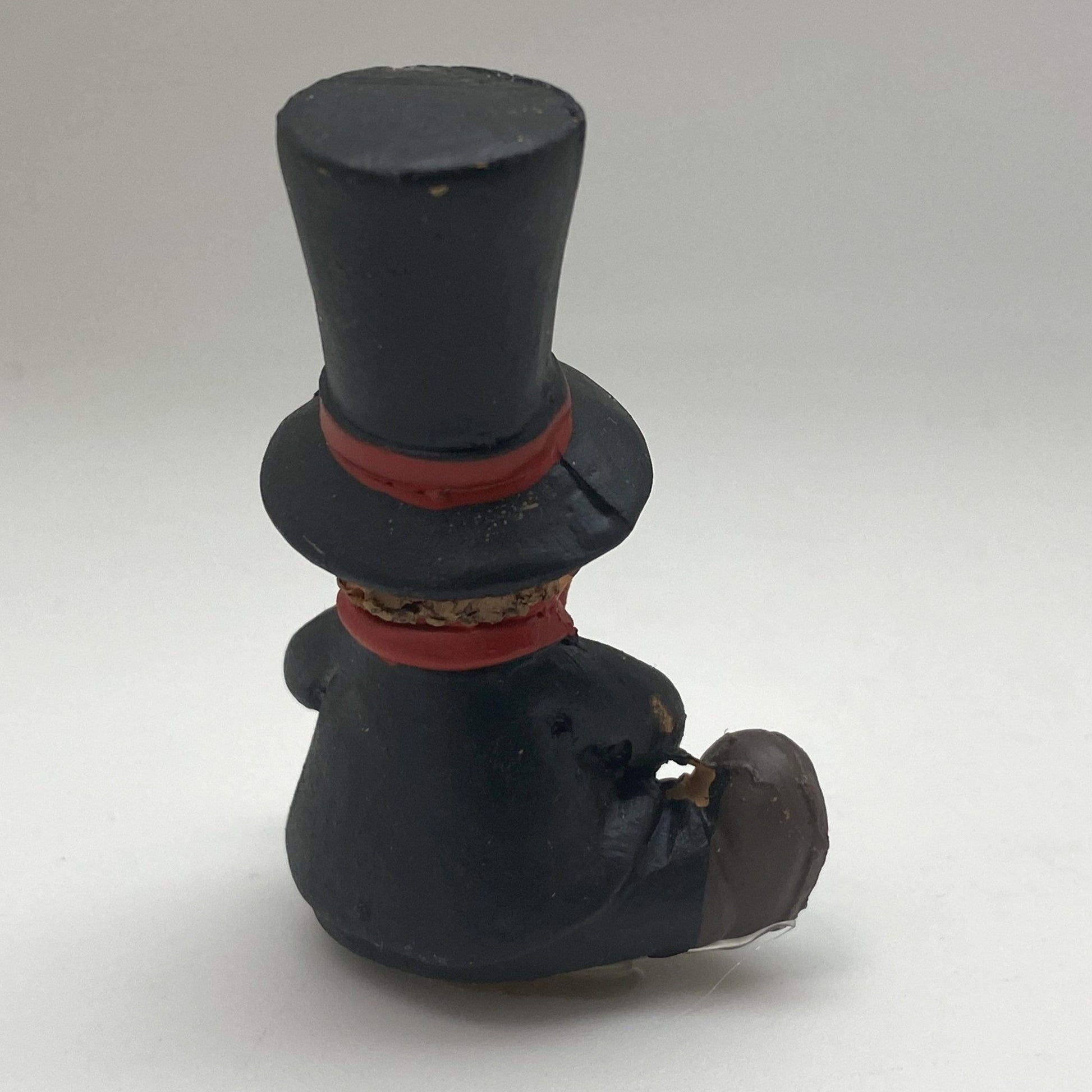 Innenmodell "Schornsteinfeger mit Hufeisen" - 30 x 47 mm - Schneekugelhaus