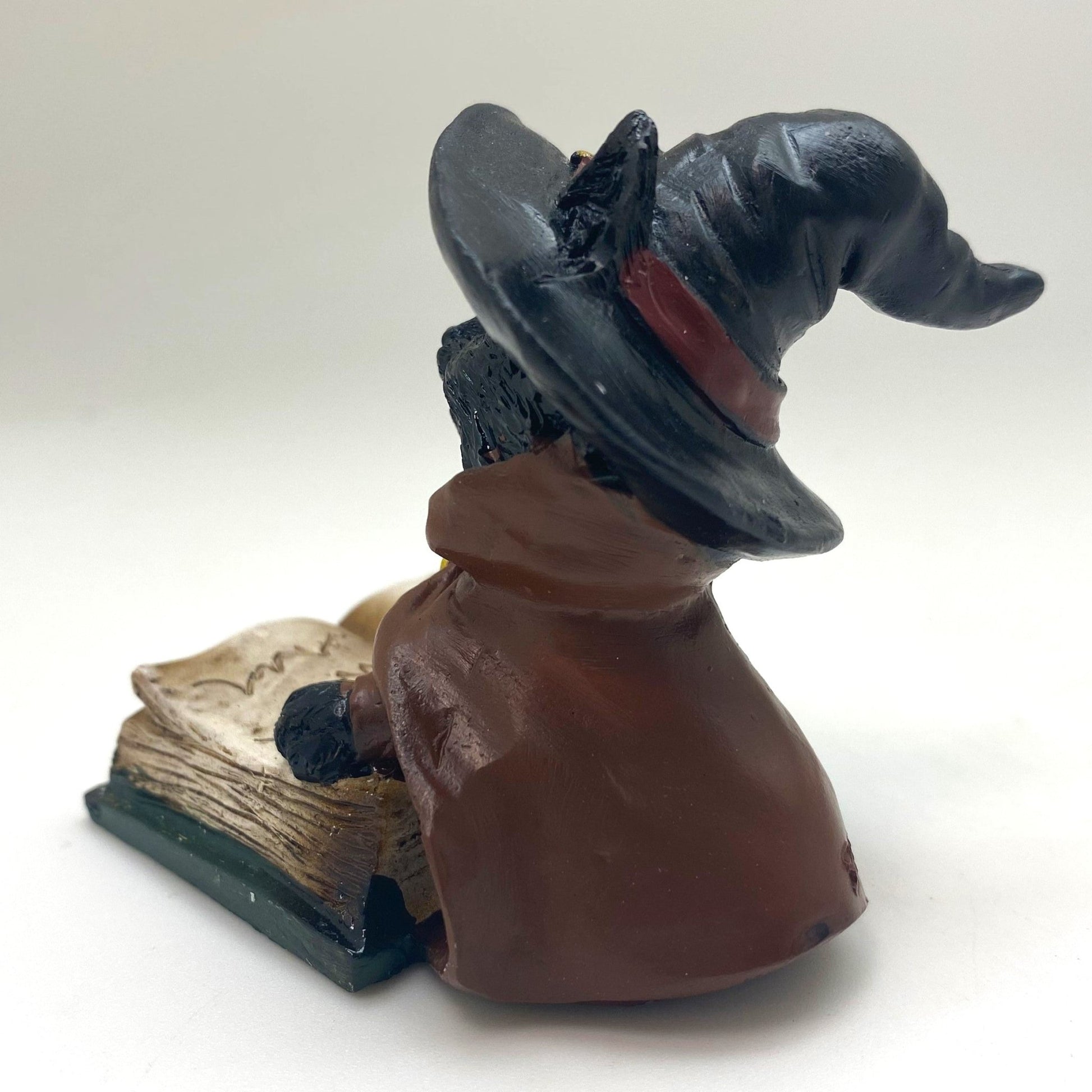 Innenmodell "Schwarze Katze mit grünen Buch" - 50 x 70 mm - Schneekugelhaus