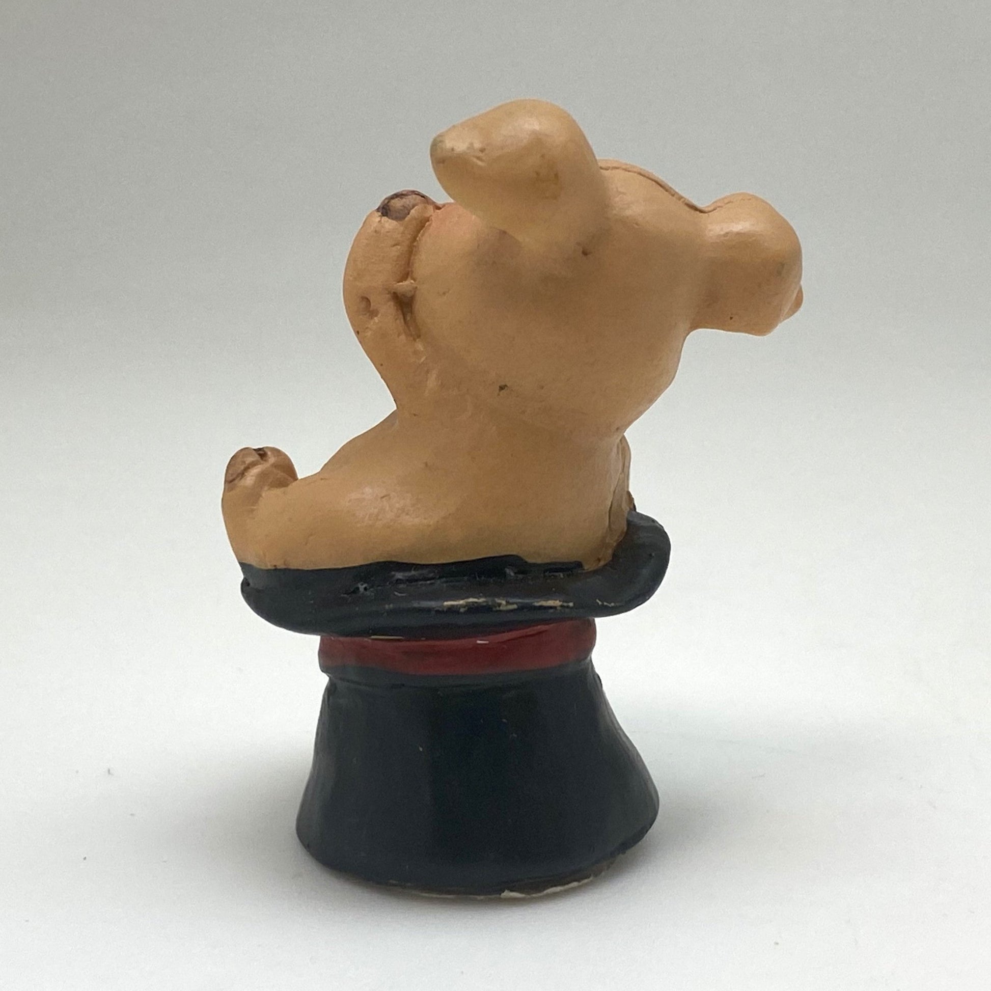 Innenmodell "Schwein mit Pilz" - 30 x 47 mm - Schneekugelhaus