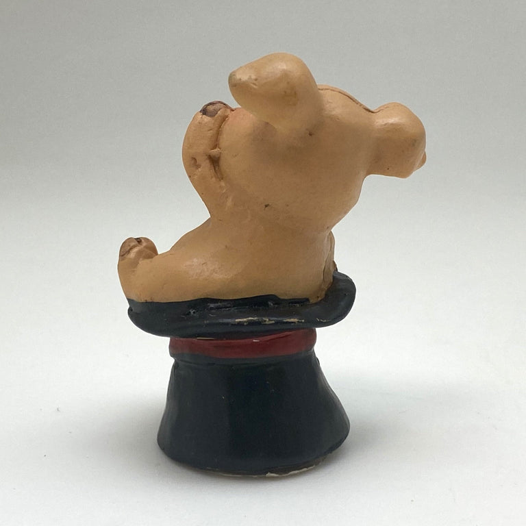 Innenmodell "Schwein mit Pilz" - 30 x 47 mm - Schneekugelhaus