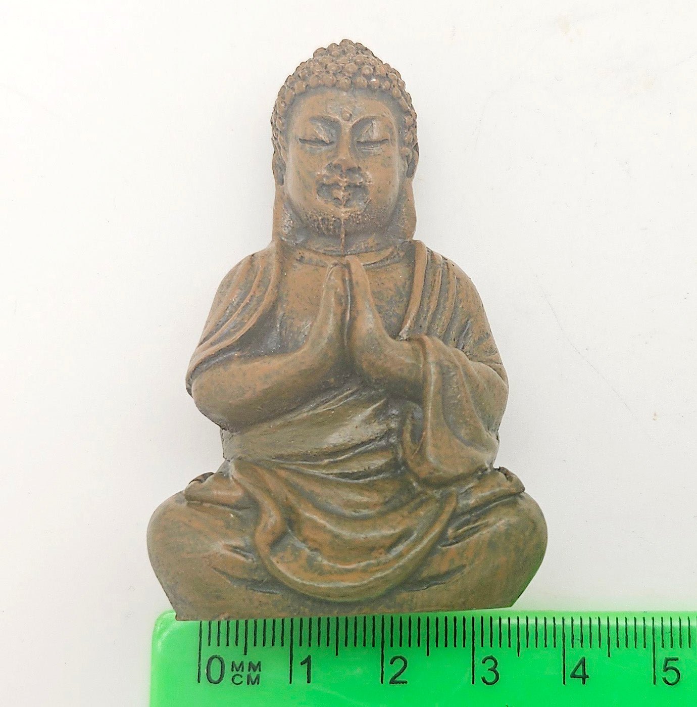 Innenmodell „Thai Buddha betet“ - 40mm x 62mm - Schneekugelhaus