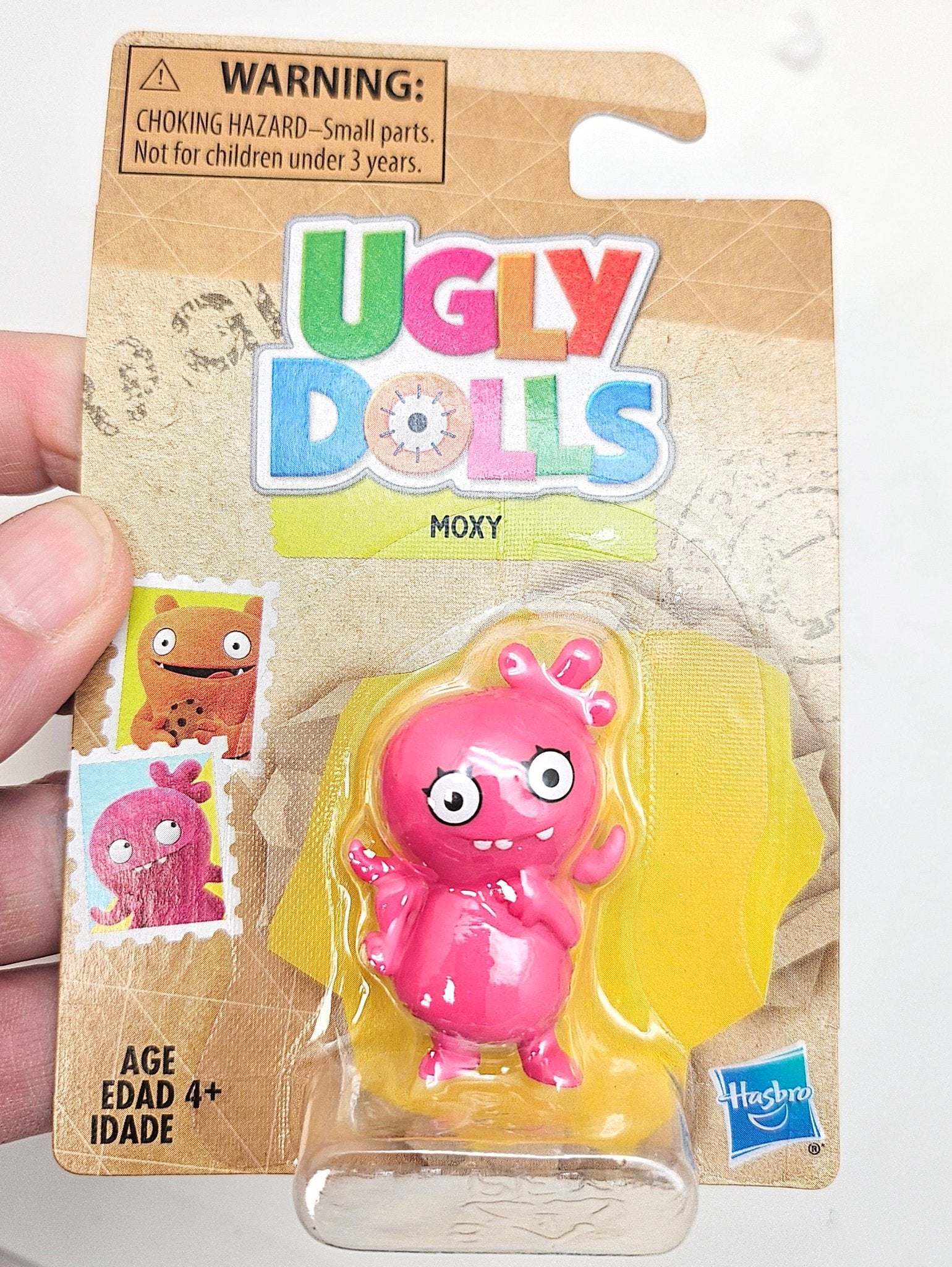 Innenmodell „UglyDolls von Hasbro" - Moxy - pink - 22 x 45 mm - Schneekugelhaus