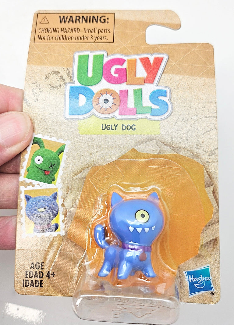 Innenmodell „UglyDolls von Hasbro" - Ugly dog - blau - 22 x 28 mm - Schneekugelhaus