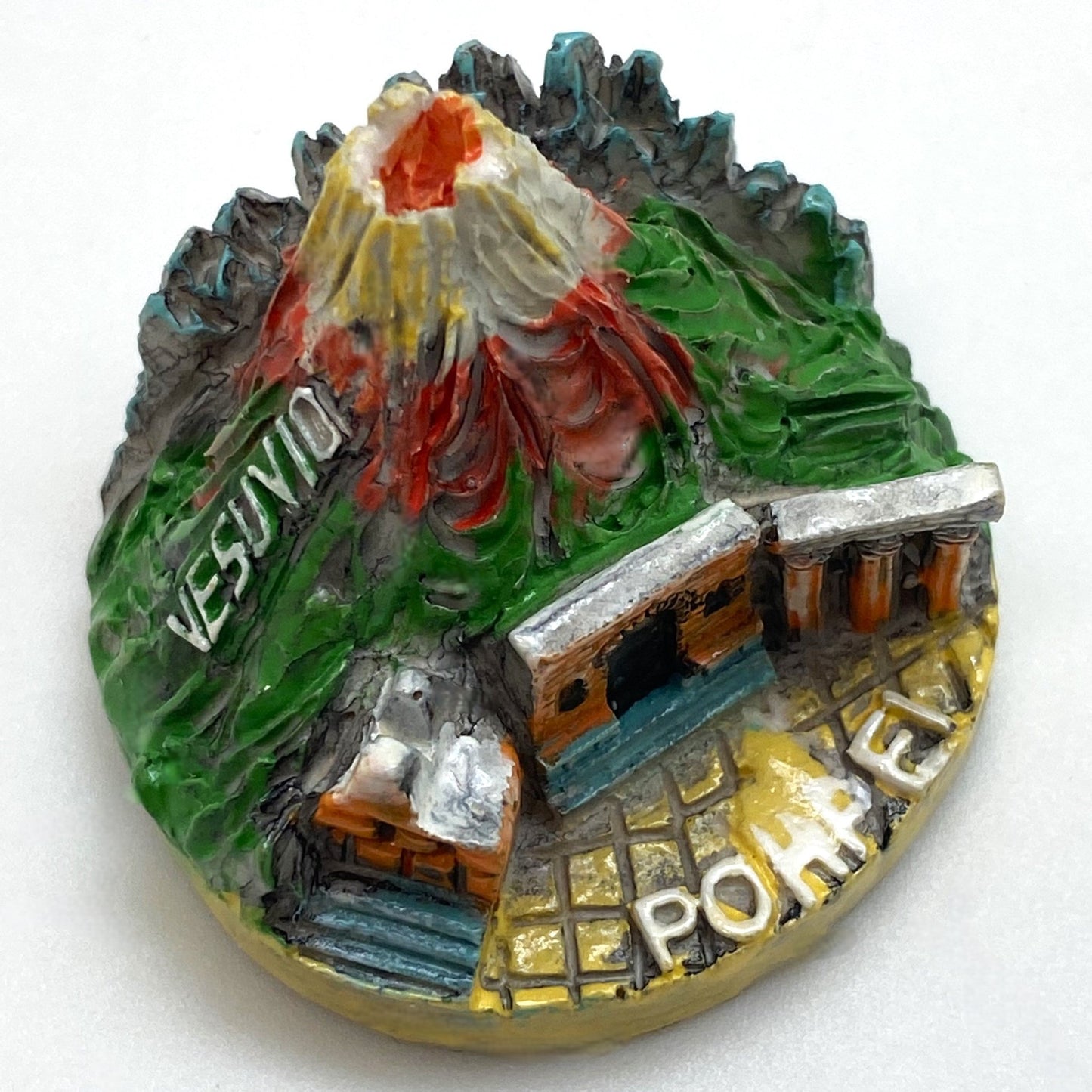Innenmodell „Vesuv & Pompeji“ – 40 x 30 mm - Schneekugelhaus