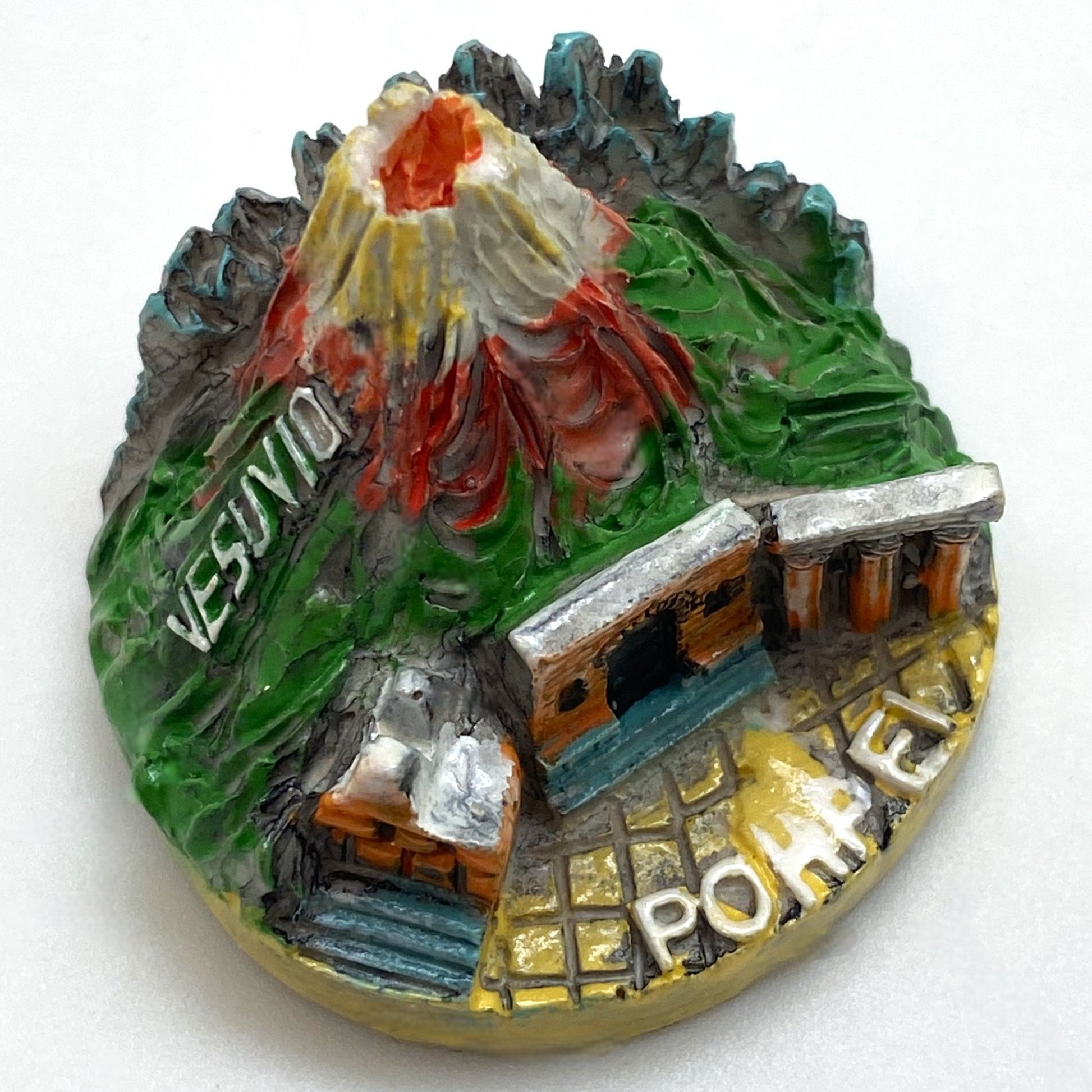 Innenmodell „Vesuv & Pompeji“ – 40 x 30 mm - Schneekugelhaus