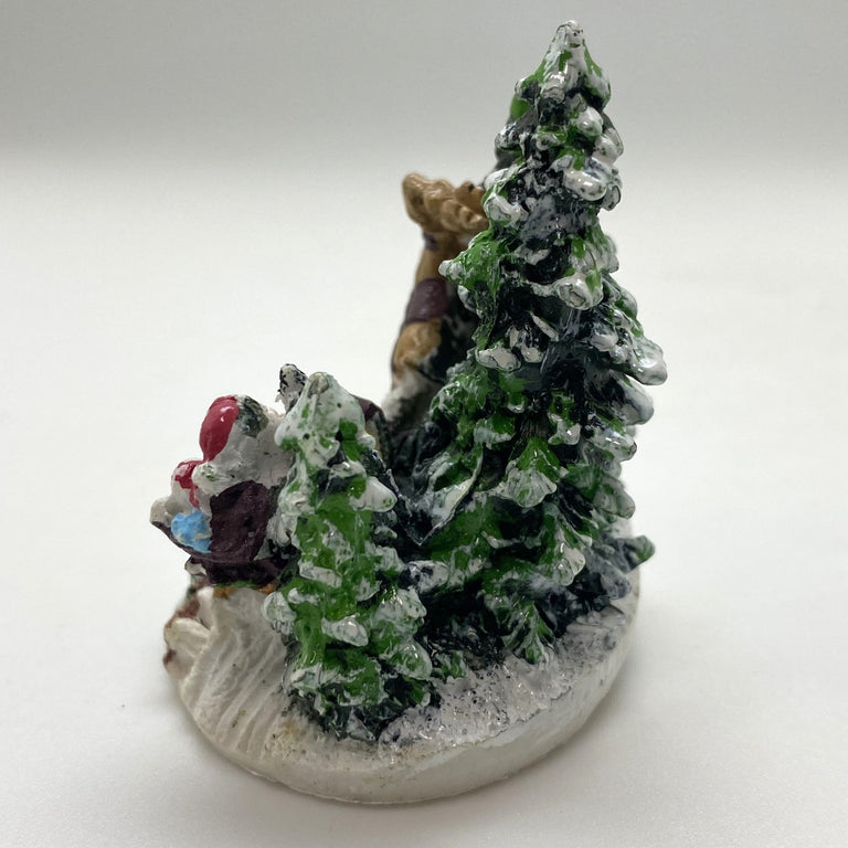 Innenmodell "Weihnachtsmann im Schlitten" - 55 x 57 mm - Schneekugelhaus