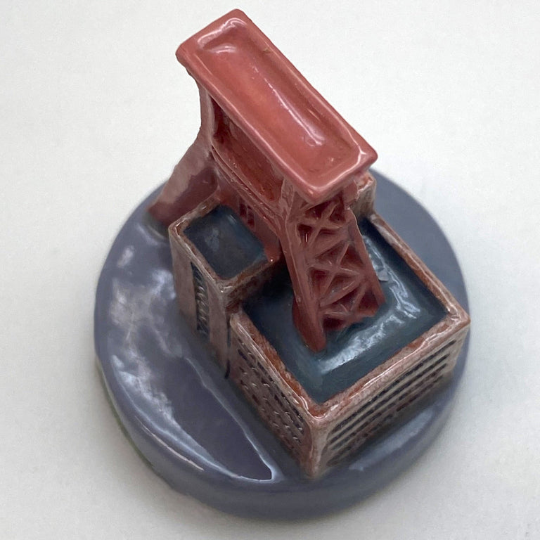 Innenmodell „Zechenturm“ - 39 x 40 mm - Schneekugelhaus