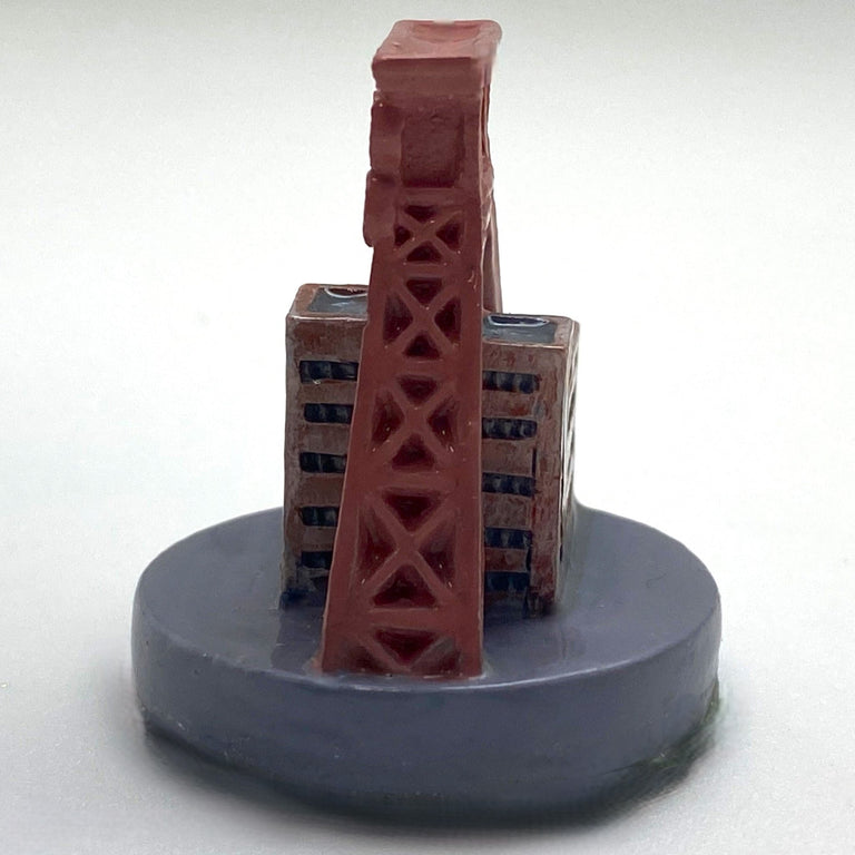 Innenmodell „Zechenturm“ - 39 x 40 mm - Schneekugelhaus