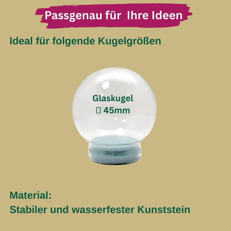 Innenmodell "Zwei Engel Beten" - 25 x 34 mm - Schneekugelhaus