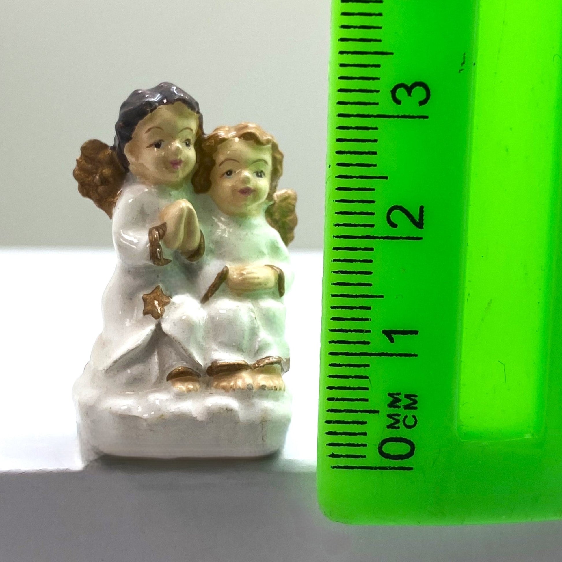 Innenmodell "Zwei Engel Beten" - 25 x 34 mm - Schneekugelhaus