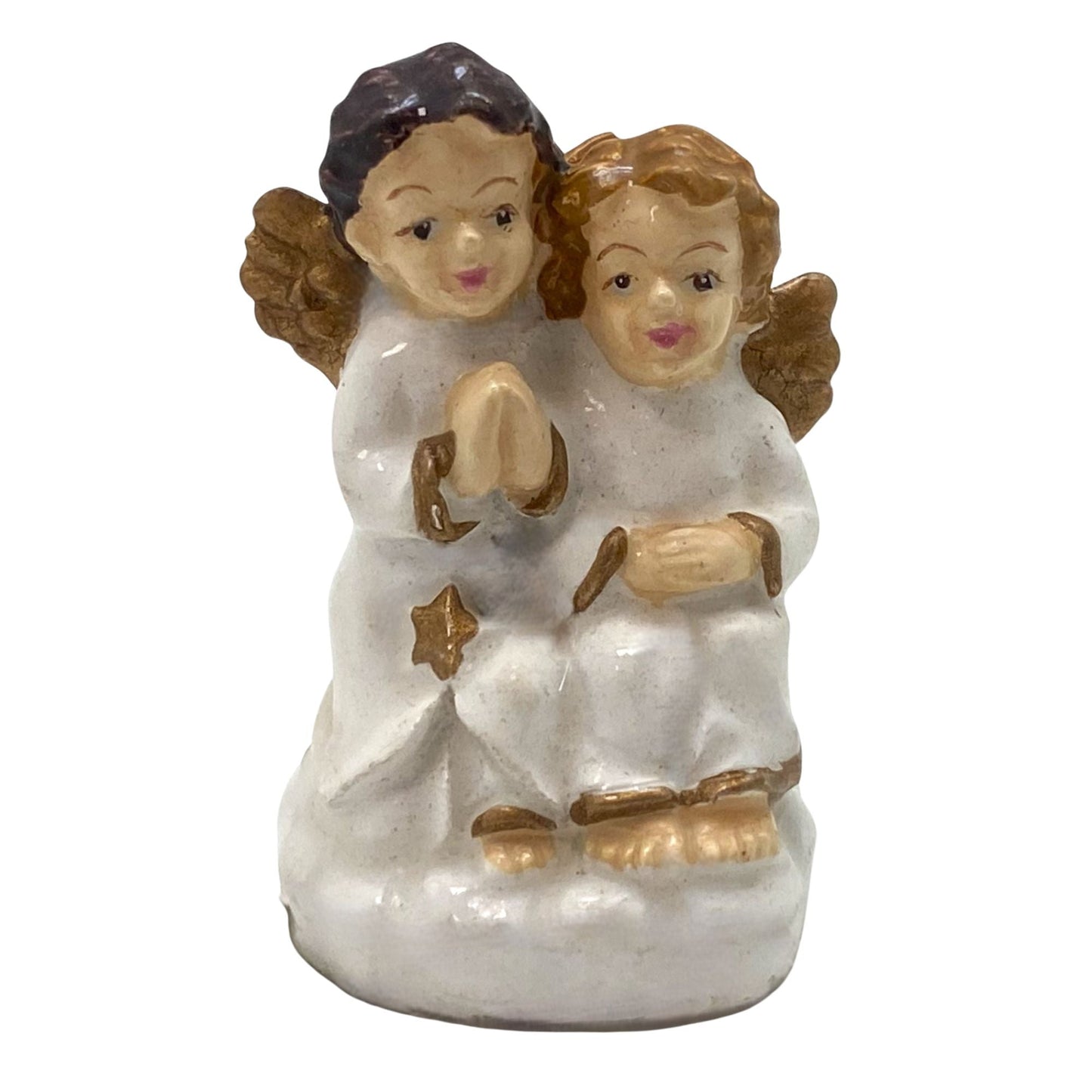 Innenmodell "Zwei Engel Beten" - 25 x 34 mm - Schneekugelhaus