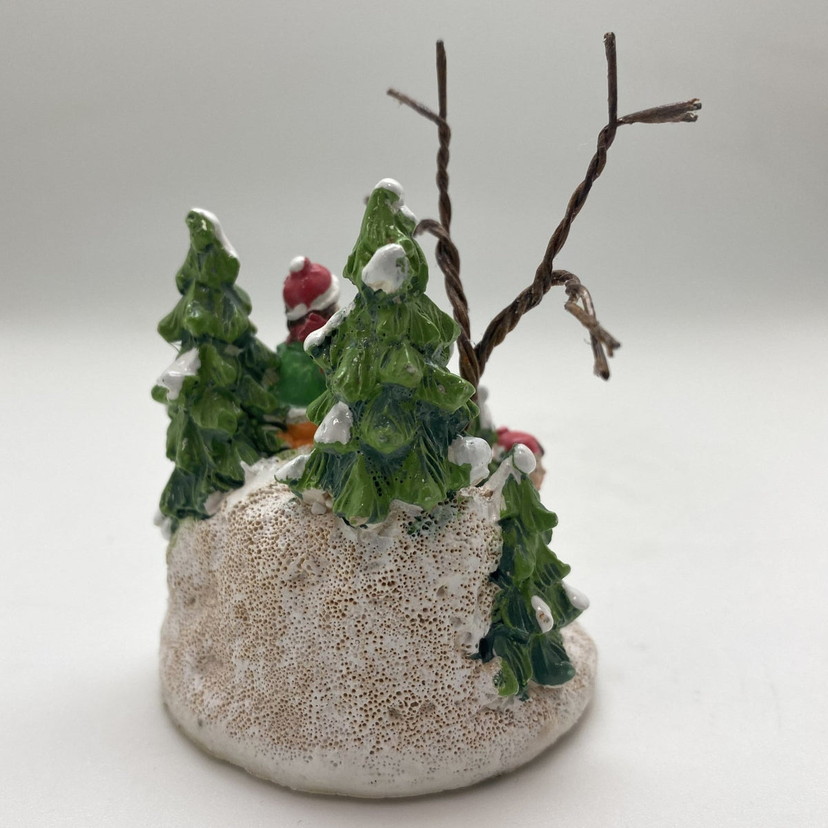 Innenmodell "Zwei Skifahrer" - 65 x 80 mm - Schneekugelhaus