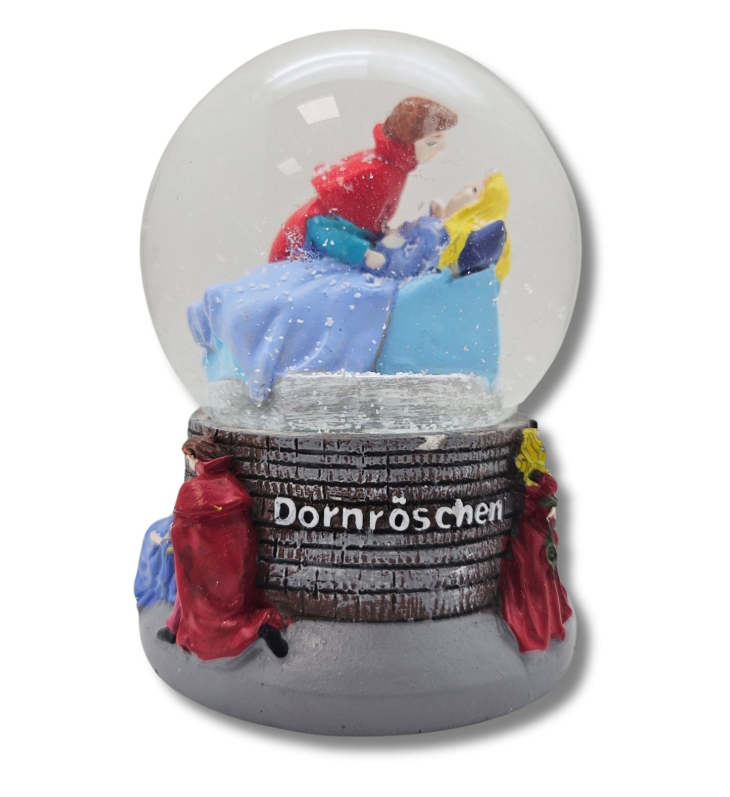 Märchen Schneekugel Dornröschen - Schneekugelhaus