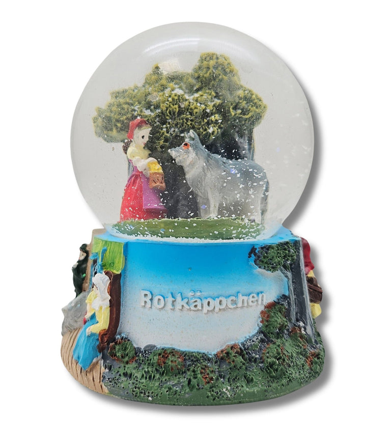 Märchen Schneekugel Rotkäppchen - Schneekugelhaus