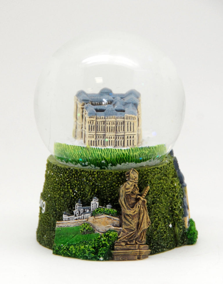 2er Set süße Souvenir-Schneekugeln Würzburg Festung Marienberg Residenz - Schneekugelhaus