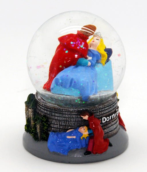 Märchen Schneekugel Dornröschen - Schneekugelhaus