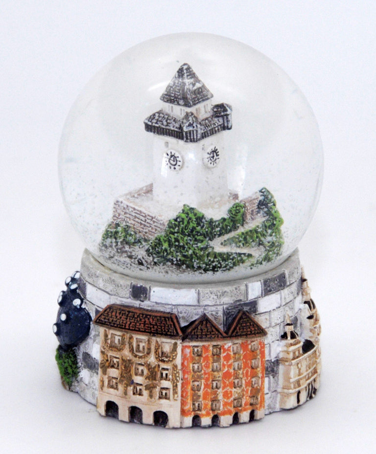 Souvenir Schneekugel Graz Österreich Uhrturm - Schneekugelhaus