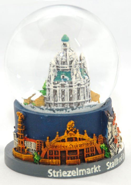Souvenir Schneekugel Weihnachtsmarkt Dresden - Schneekugelhaus