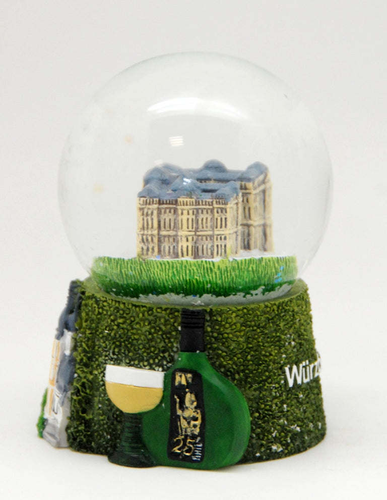 Souvenir Schneekugel Würzburg mit Residenz - Schneekugelhaus